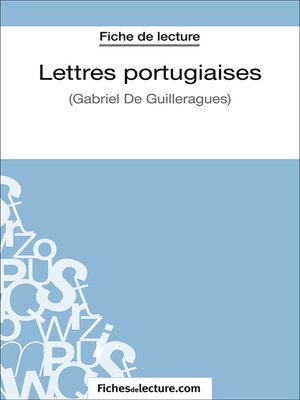 cover image of Lettres portuguaises